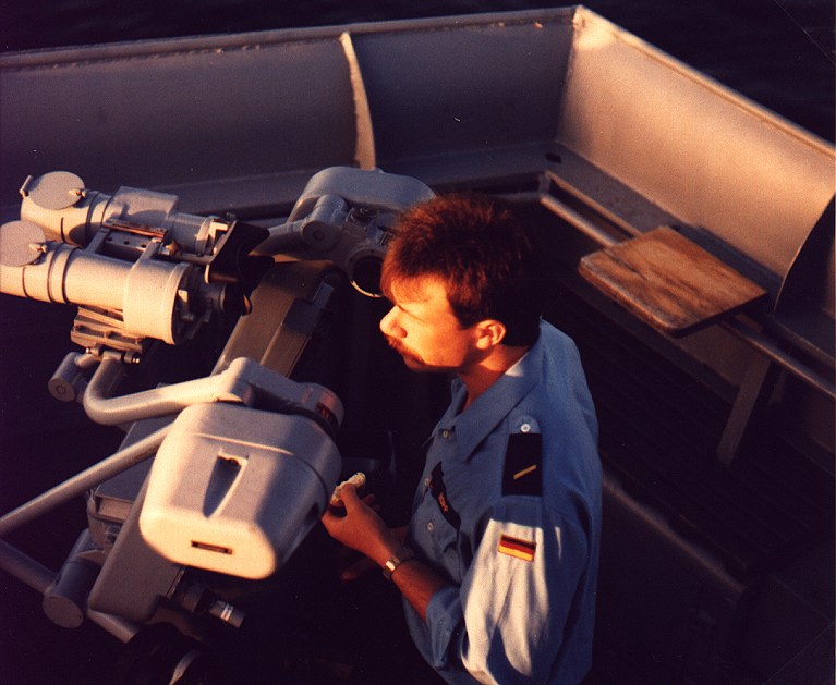 Brian bei der Arbeit